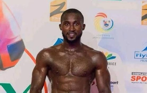 The late boxer, Oluwasegun Olanrewaju