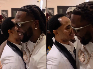 Burna Boy and Prophet Odumeje