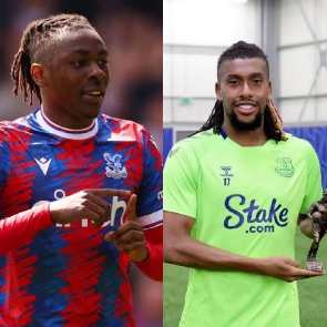 Alex Iwobi and Eberechi Eze