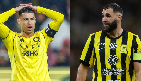 Cristiano Ronaldo and Karim Benzema