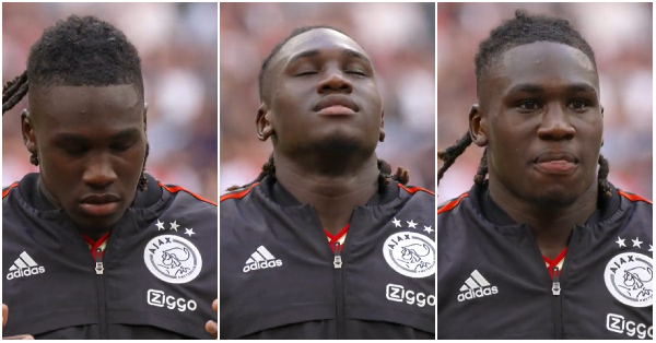 Calvin Bassey's reaction to UEFA Champions League anthem on his debut