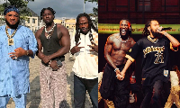 L-R: Sam Larry, VDM, Naira Marly, Burna Boy and Phyno