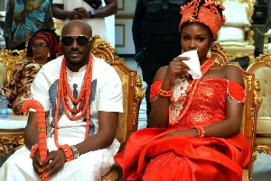 Singer 2Baba and new wife Natasha