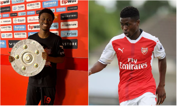 Nathan Tella began his career at the Arsenal academy