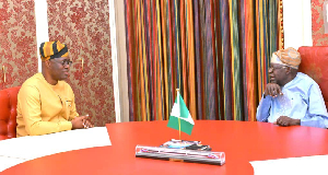 Makinde and Tinubu at the meeting Makinde and Tinubu at the meeting