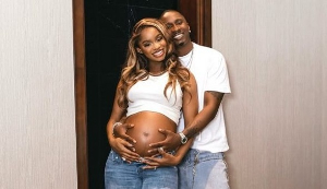 Priscilla Ojo and Juma Jux