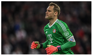 Bayern Munich goalkeeper Manuel Neuer