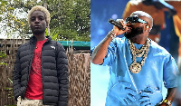 A photo collage of Ozonna Soludo and Davido