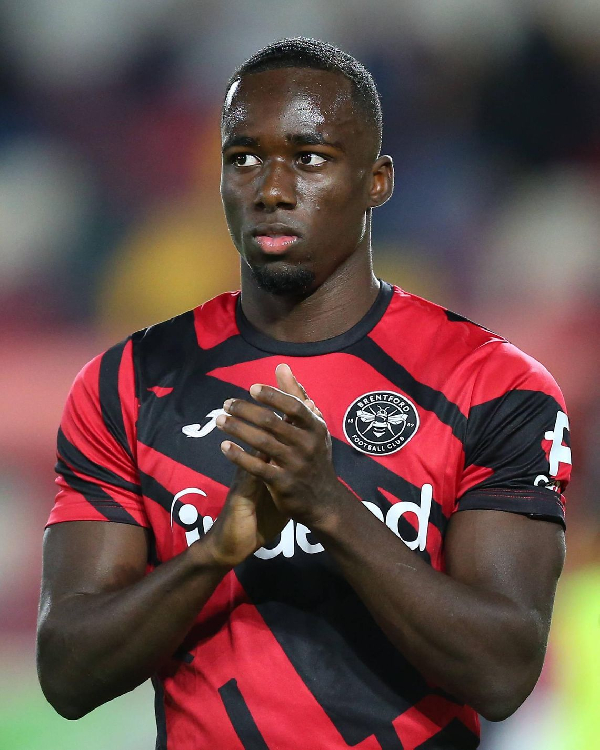 Brentford defender Michael Kayode