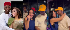 Ned Nwoko and his wife, laila