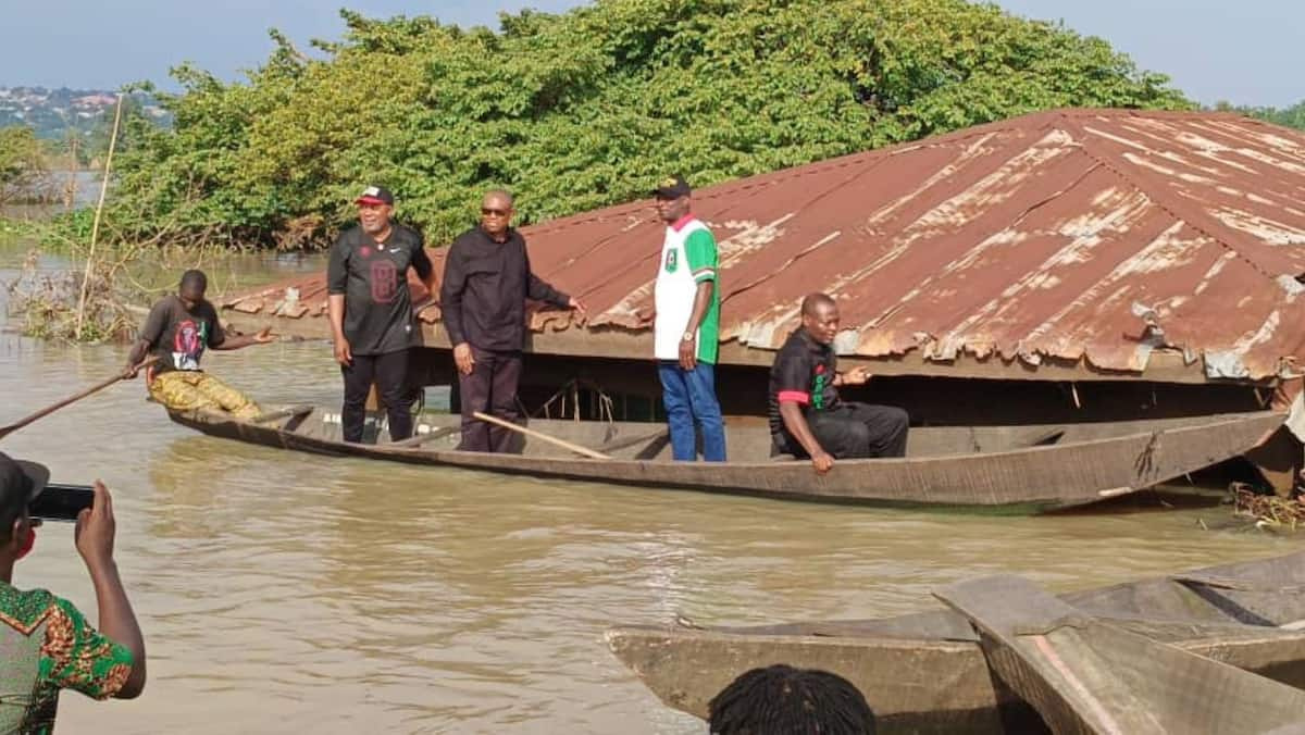 Obi pays visit to some flood affected communities