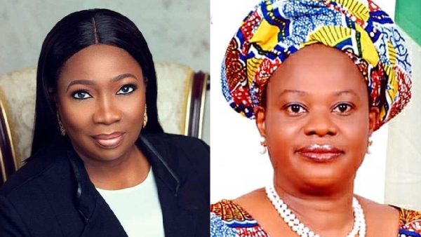 Abike Dabiri and Dora Akunyili