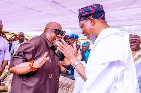 Rauf Aregbesola and Ademola Adeleke