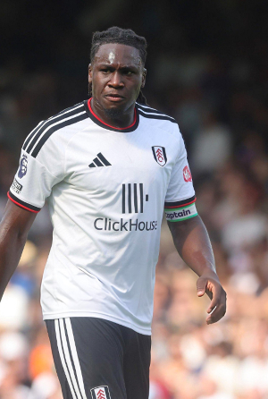 Fulham defender Calvin Bassey Fulham defender Calvin Bassey