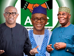 A photo collage of Peter Obi, El-Rufai and Atiku Abubakar