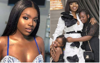 Annie Idibia and her children