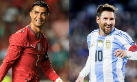 L-R: Cristiano Ronaldo, Lionel Messi