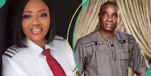 ValueJet's Captain Oluranti Ogoyi trends online amid her reported clash with Fuji musician KWAM1