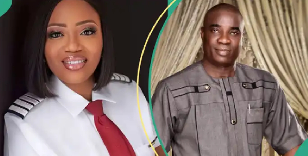ValueJet's Captain Oluranti Ogoyi trends online amid her reported clash with Fuji musician KWAM1