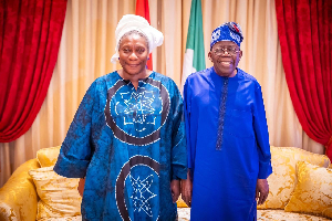 Iyabo Obasanjo and President Tinubu