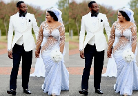 Omoborty and her husband