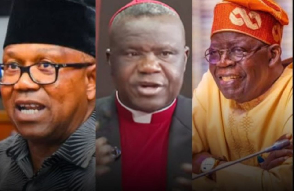Peter Obi, Archbishop Kawas and President Tinubu