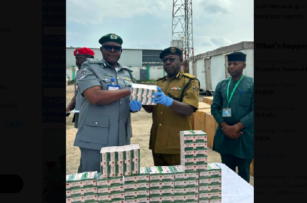 NCS, UAE Customs Foil Tramadol Smuggling Attempt