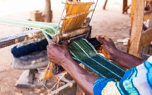 Aso-Oke weaving
