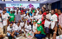 Dignitaries and attendees at the event in Accra