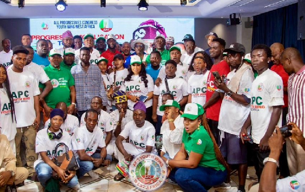 Dignitaries and attendees at the event in Accra