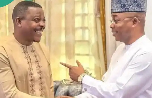 Governor Ahmed Usman Ododo meets PDP Reps member, Comrade Austin Okai