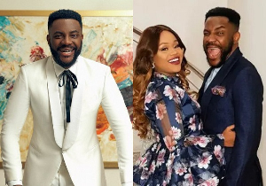 Ebuka Obi-Uchendu and Wife