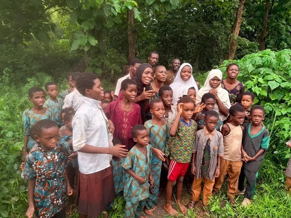 Rescued Oyo Schoolchildren