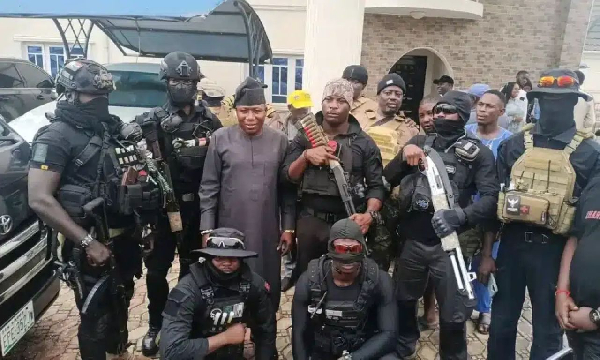 Sunday Igboho and Iru Ekun operatives
