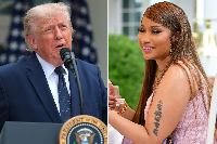 Donald Trump and Nicki Minaj