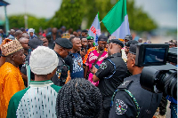 Sowore leading protest with retired police officers