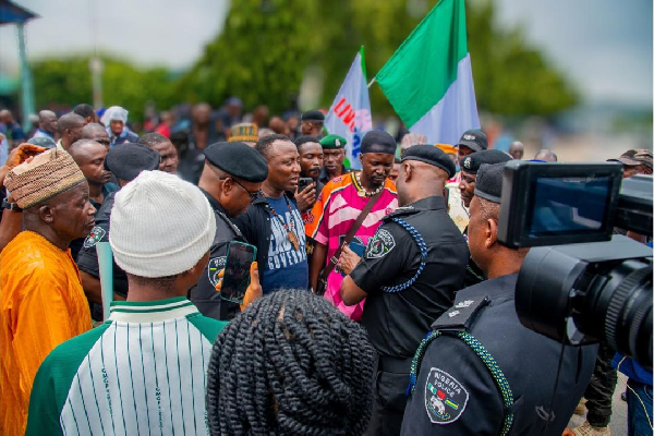 Sowore leading protest with retired police officers