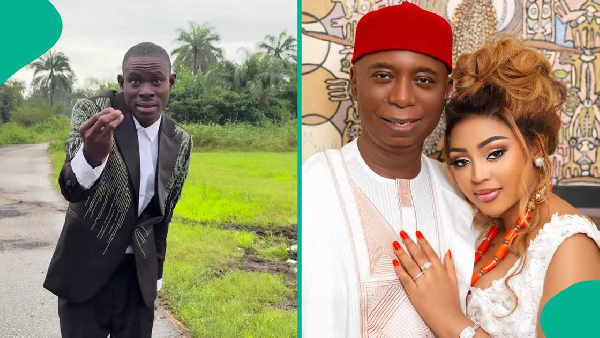 GehGeh, Ned Nwoko and Regina Daniels