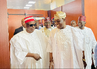 Kwankwaso spotted with APC’s Barau Jibrin, other top party politicians in Abuja