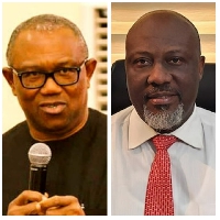 Peter Obi and Dino Melaye