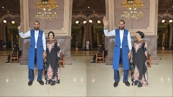 Abdul Jabbar and Bianca Odumegwu-Ojukwu