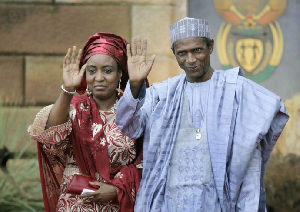 Yar'adua and wife