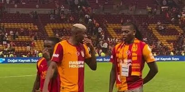 Victor Osimhen and Rafael Leao