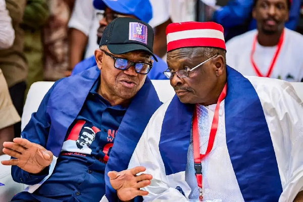 Peter Obi and Rabiu Kwankwaso will represent the Nigeria Democratic Congress (NDC) in the 2027 polls