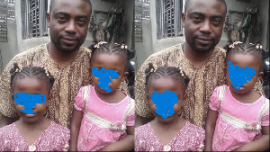 Ozioma Okonkwo and daughters