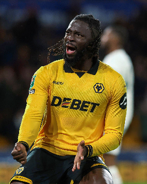 Wolves striker Tolu Arokodare Wolves striker Tolu Arokodare