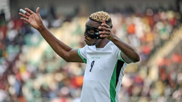 Super Eagles striker Victor Osimhen