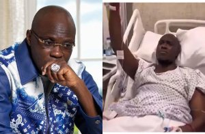 Pastor Tobi at the hospital