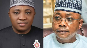 SDP candidate Muritala Ajaka and Governor Usman Ododo