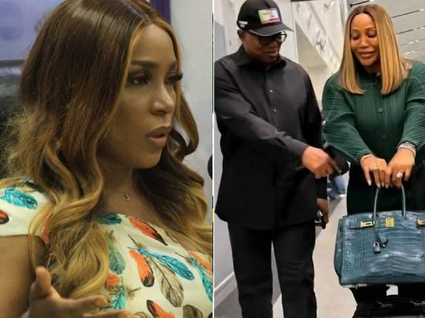 Linda Ikeji, Peter Obi and wife